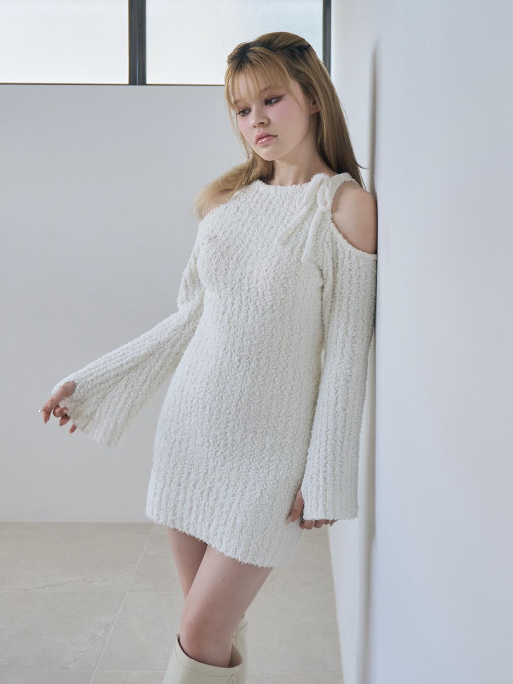 Nora knit mini dress