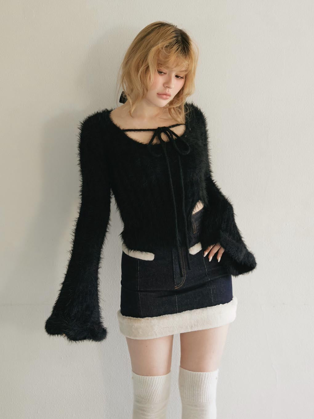 Abbie fur tops