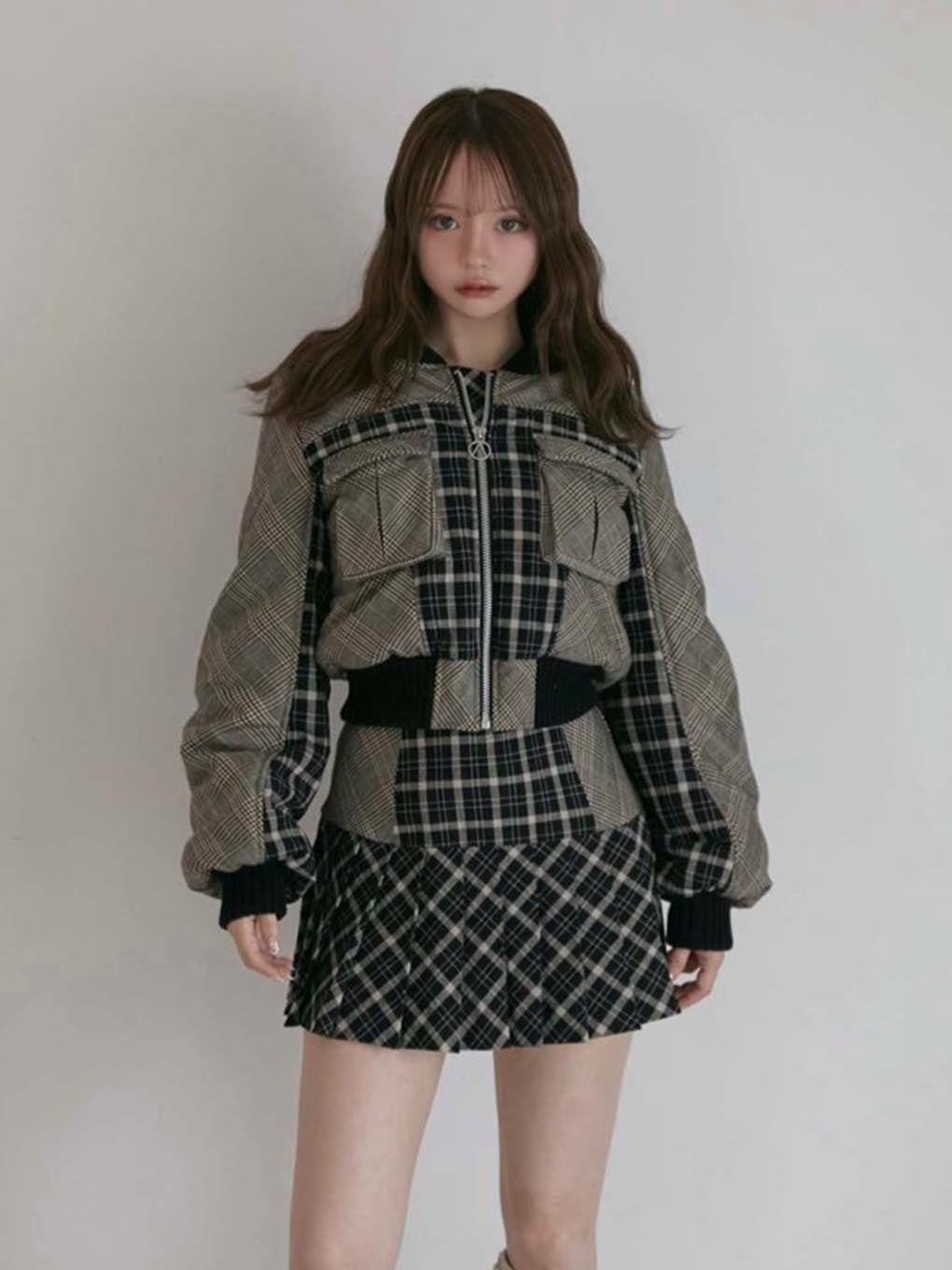 Coco check jacket