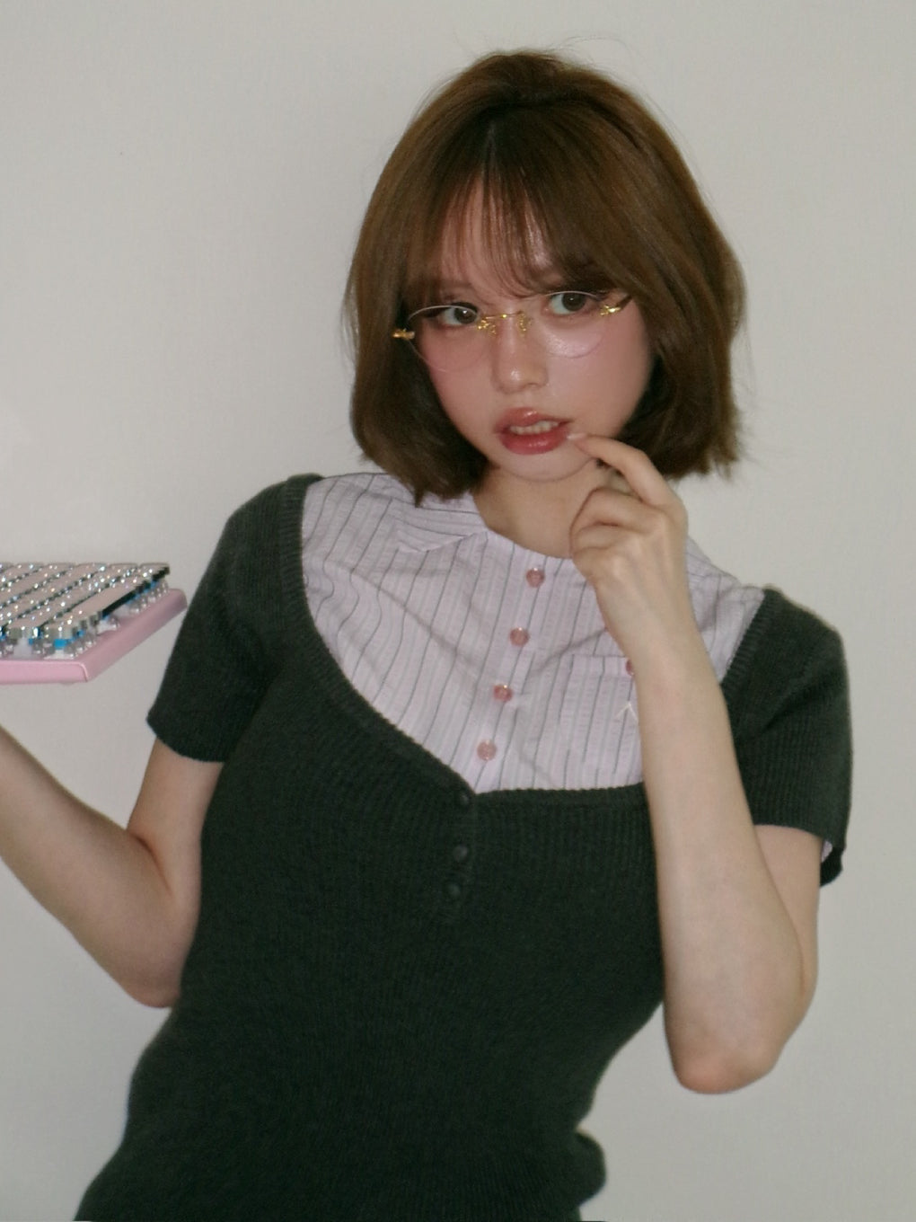 Mimi girls shirt set up