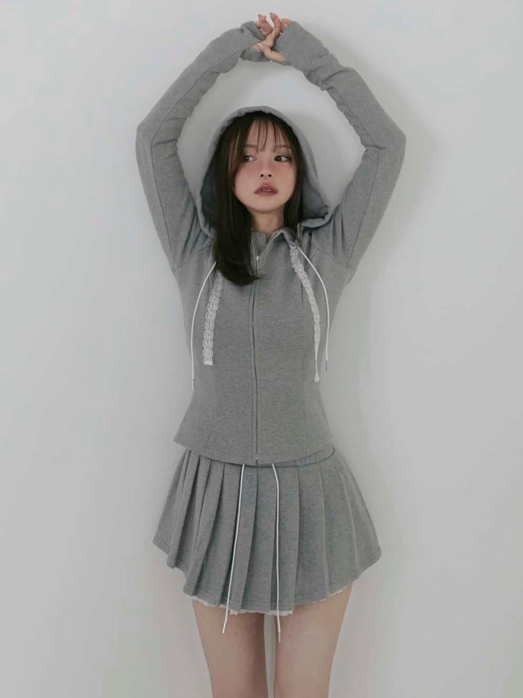 Mimi lace hood set up