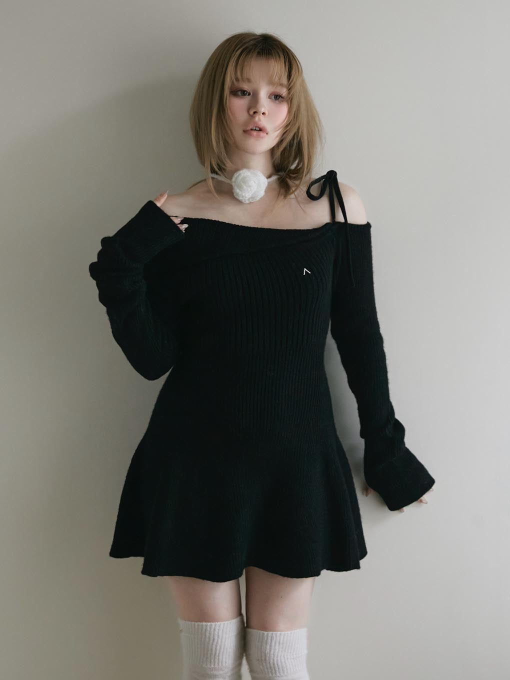 Wendy flare mini dress