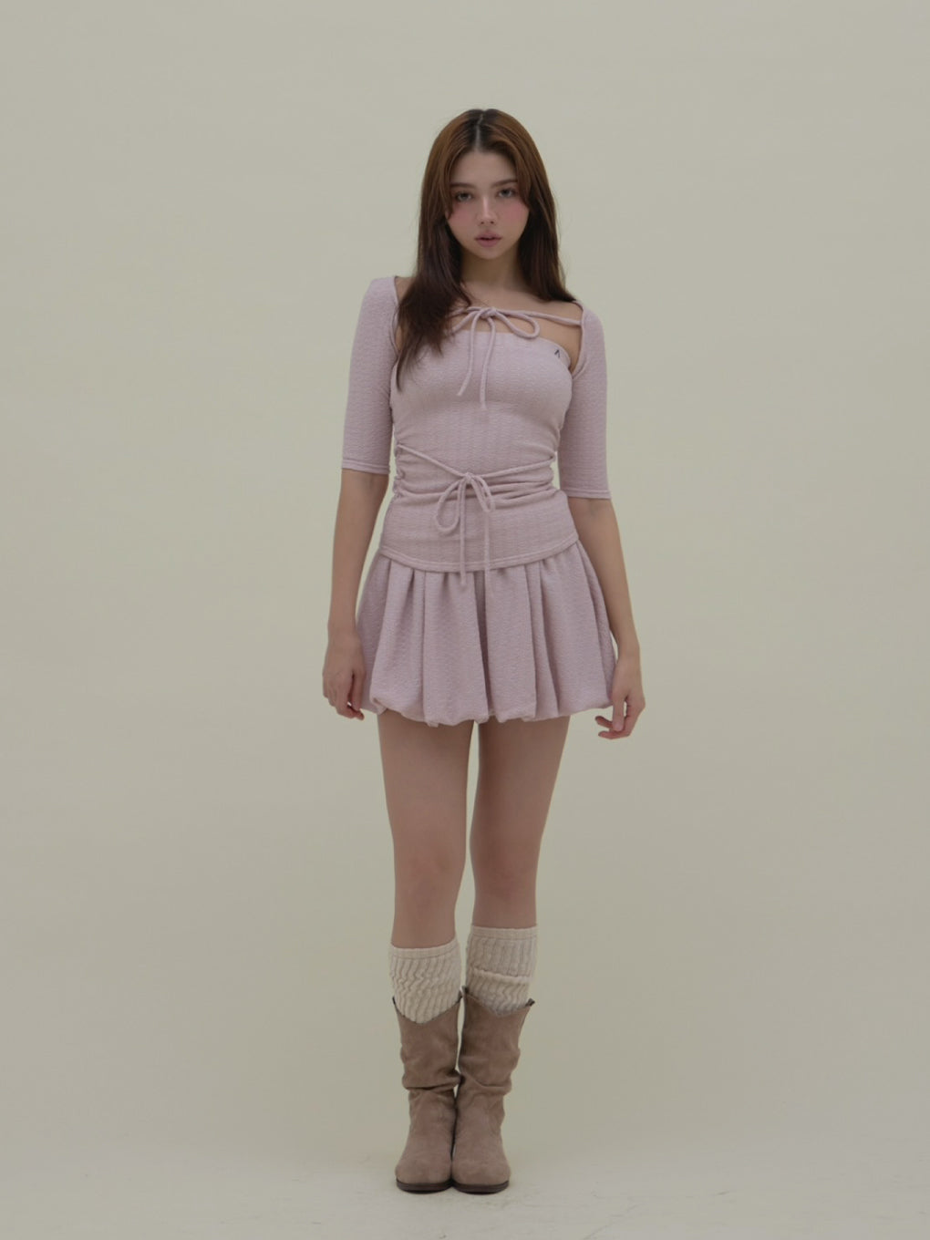 Nina balloon skirt set up