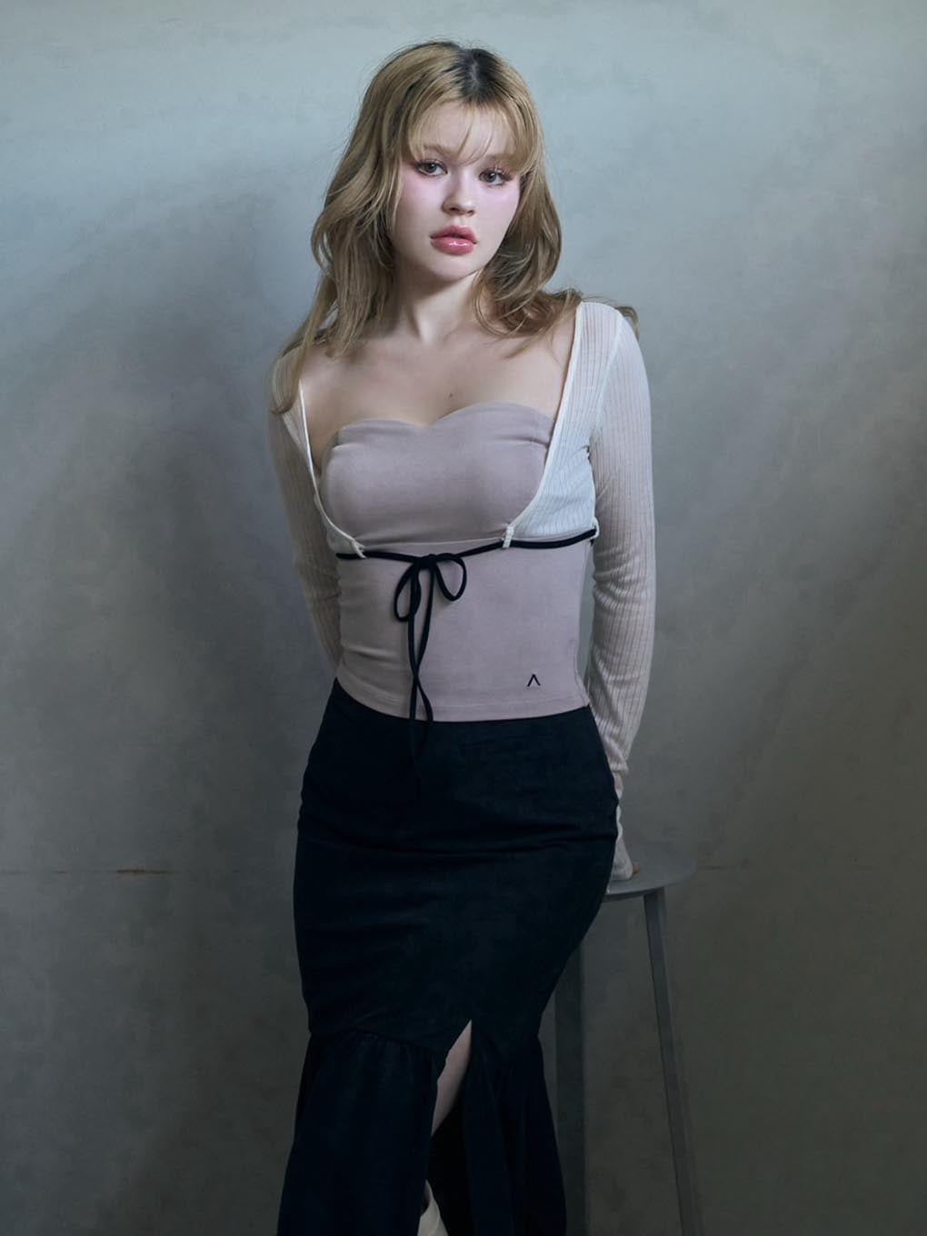 Lona ribbon tops
