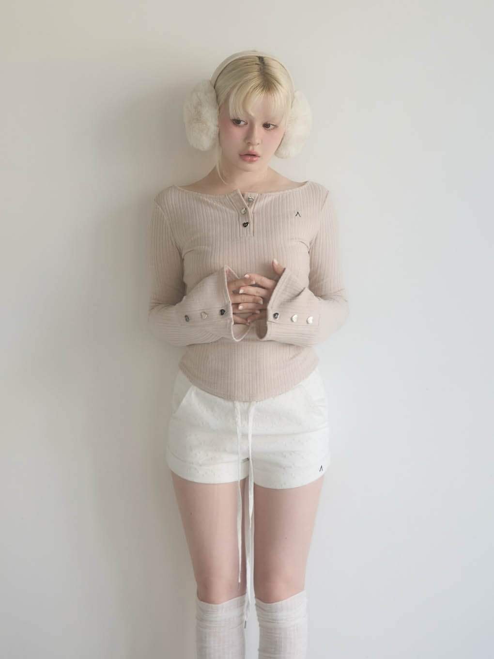 Candy cotton mini pants
