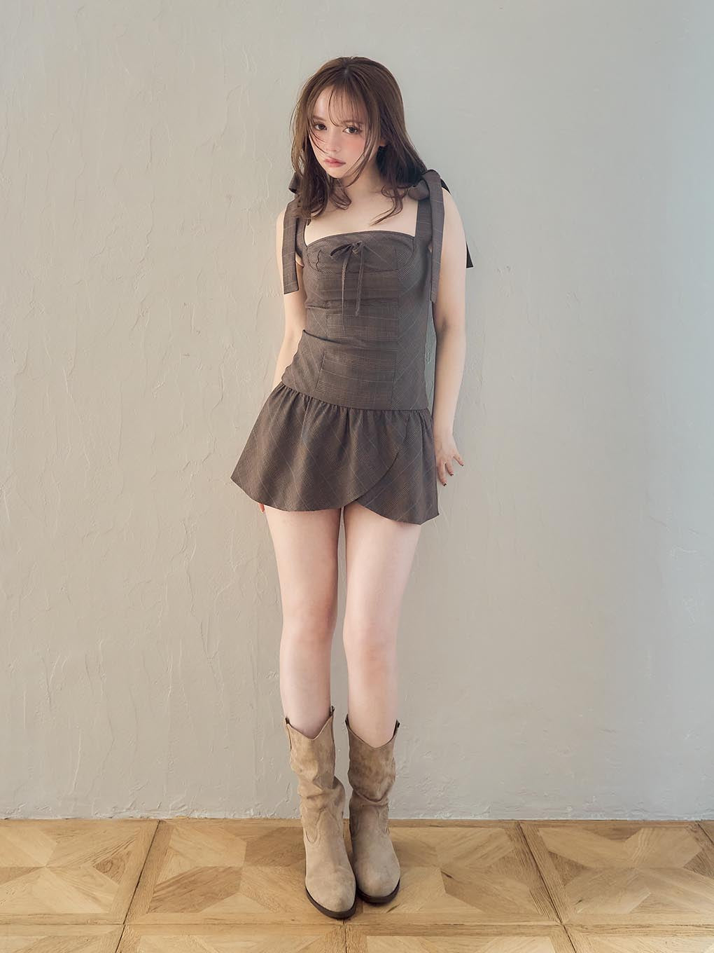 Rojina ribbon dress