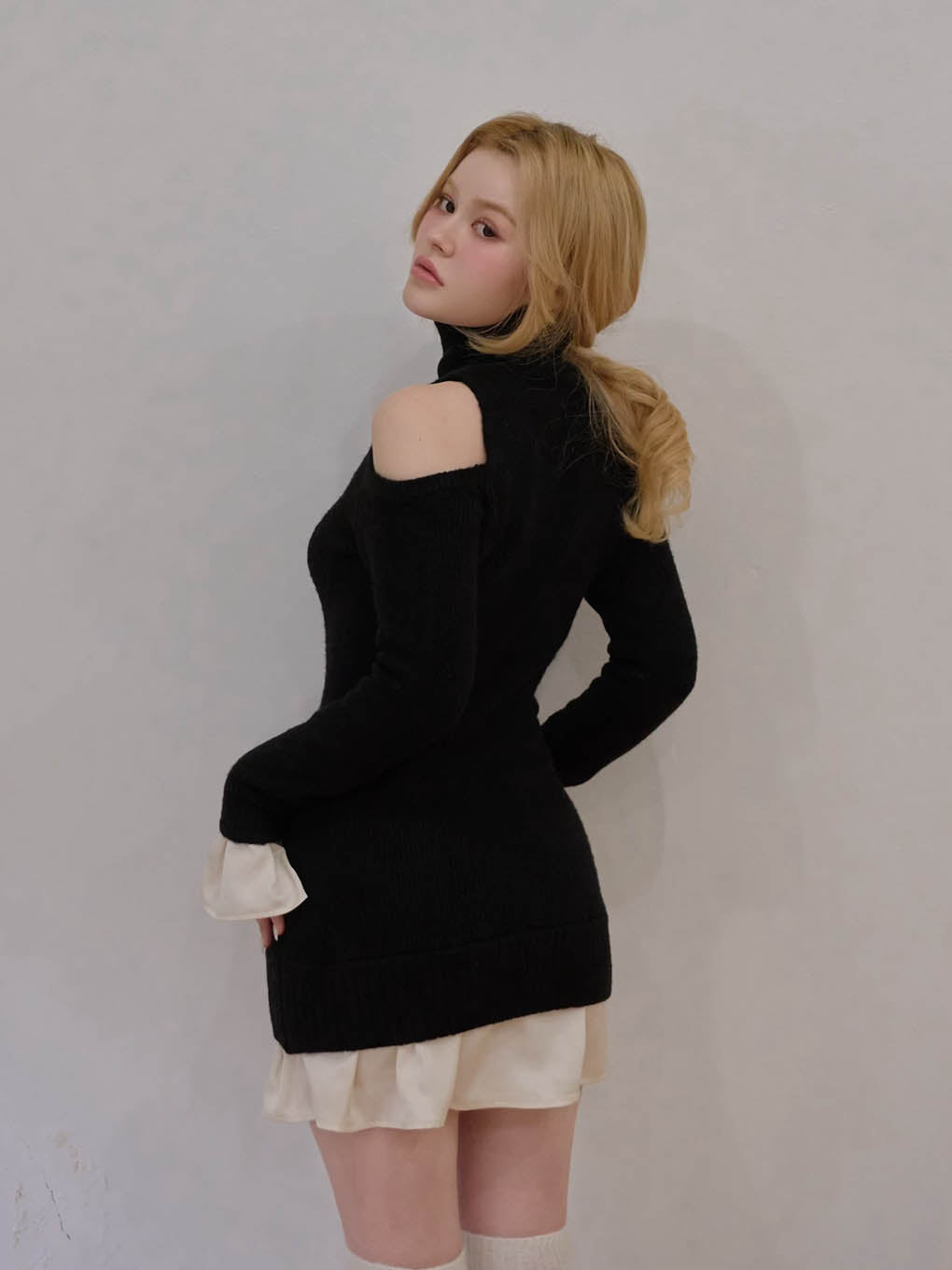 Demi knit mini dress