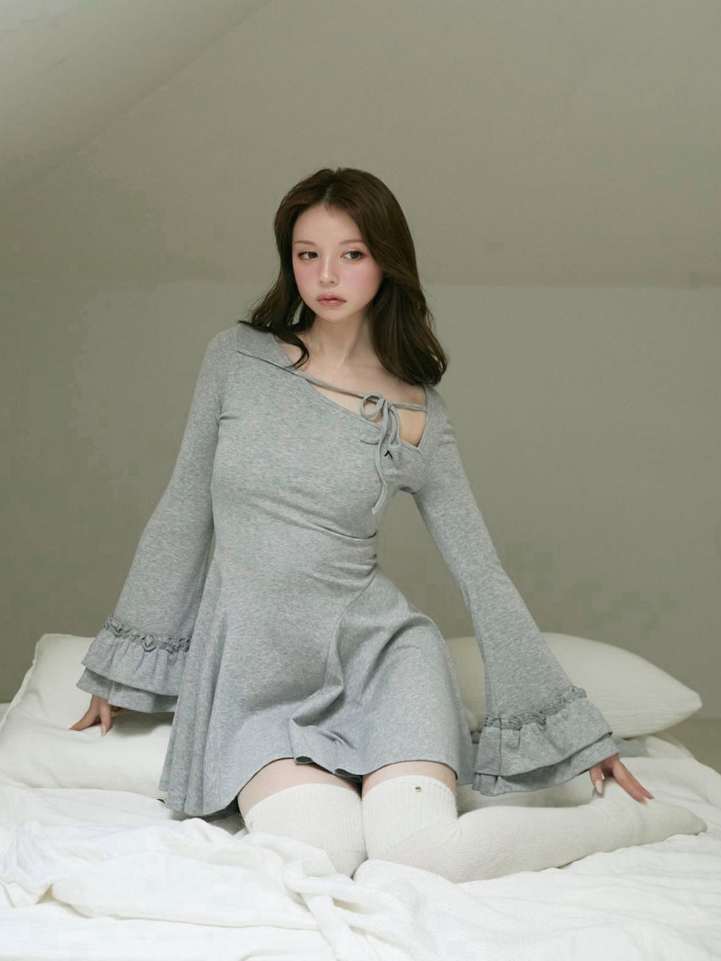 Baby knit knee high sox