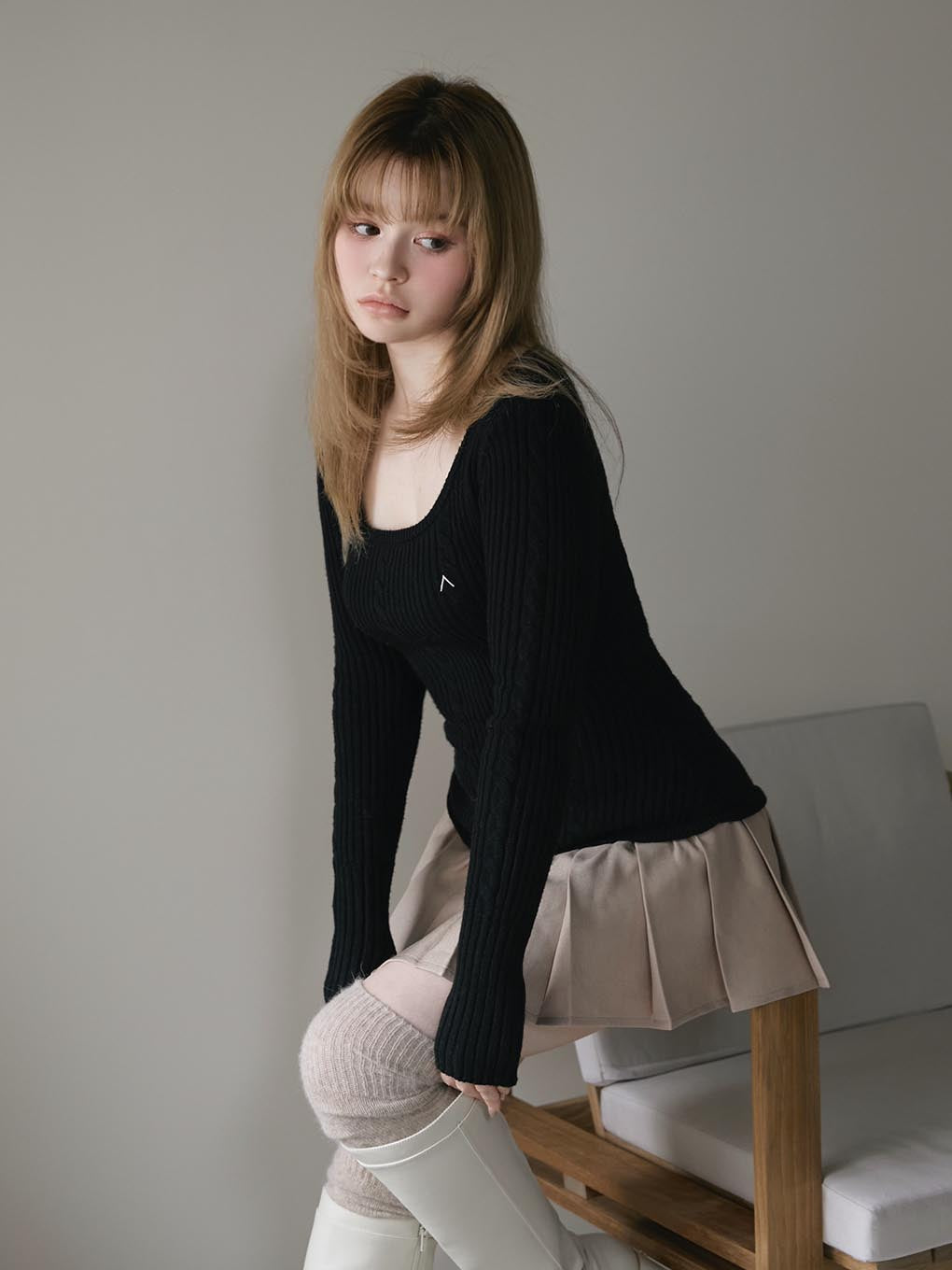 Milly knit set dress
