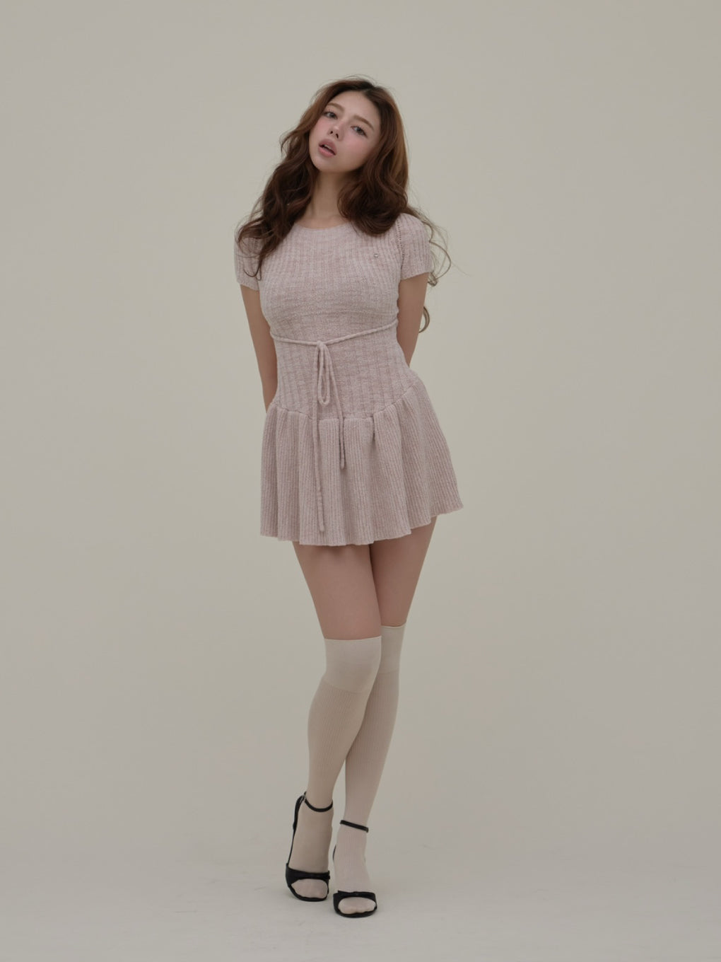 Luna flare mini dress