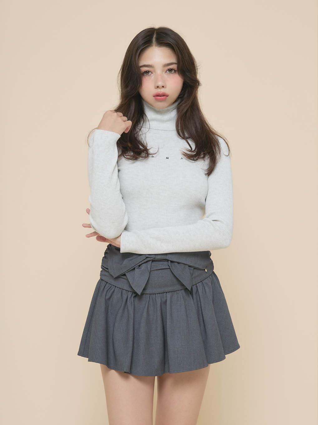 Mary turtle knit tops