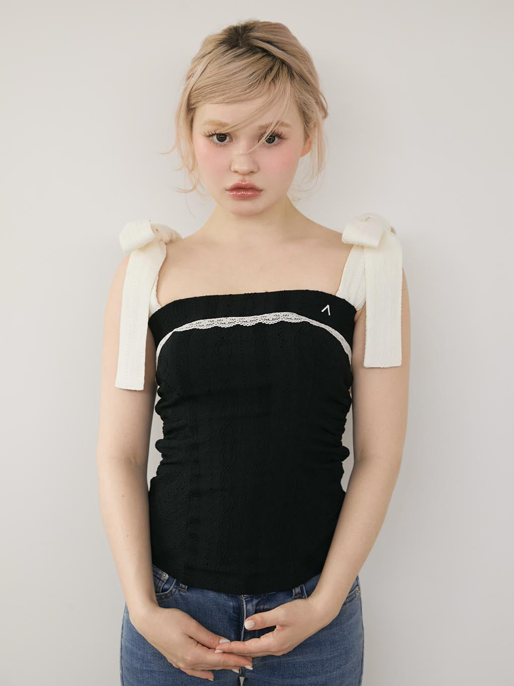 Samantha ribbon tops