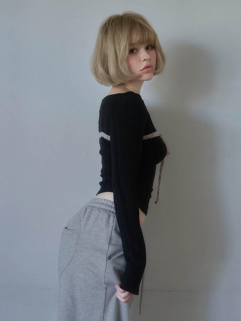 Della ribbon tops