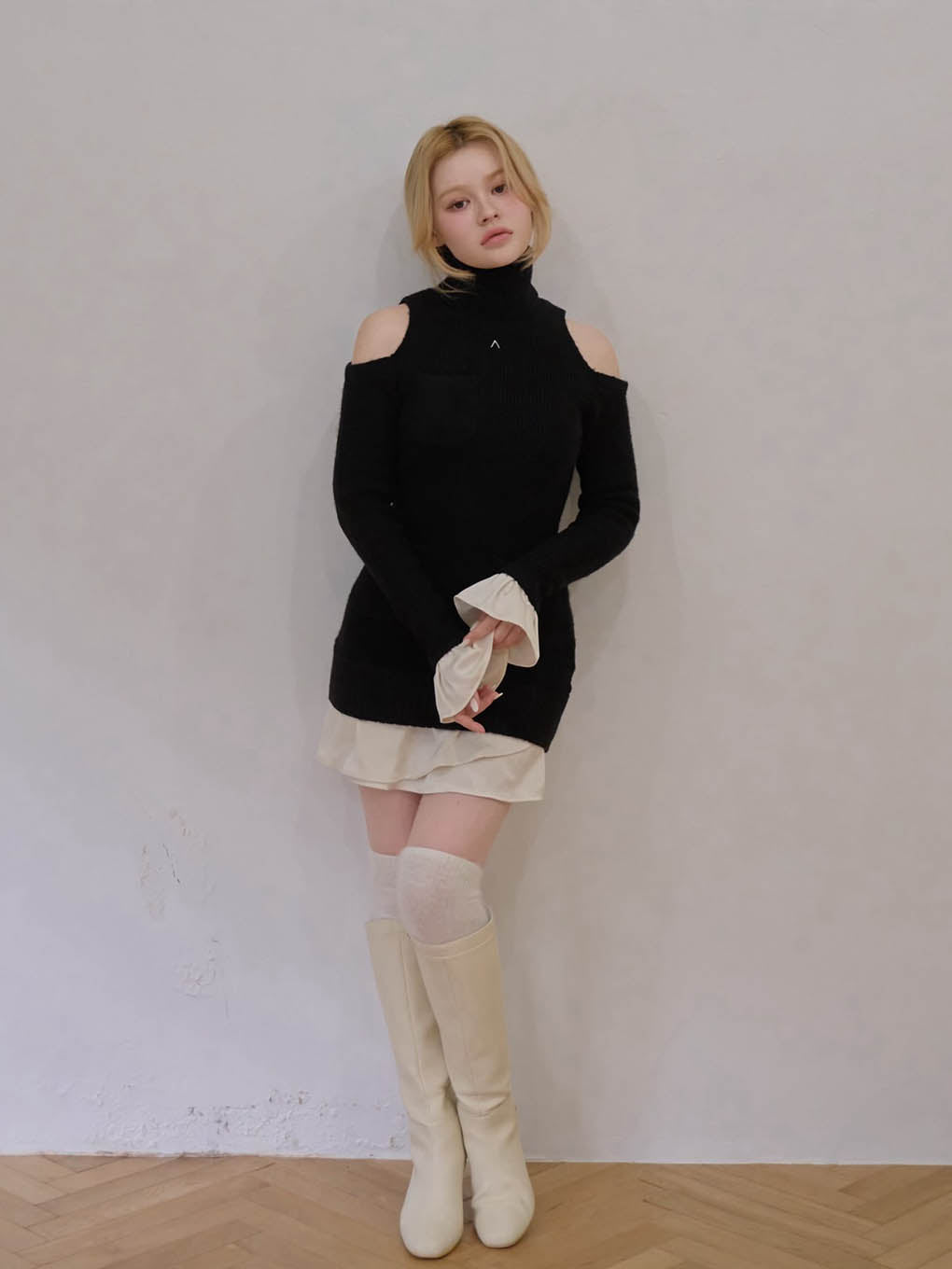 Demi knit mini dress