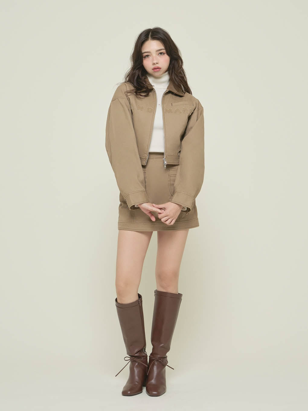 Harper loose twill jacket