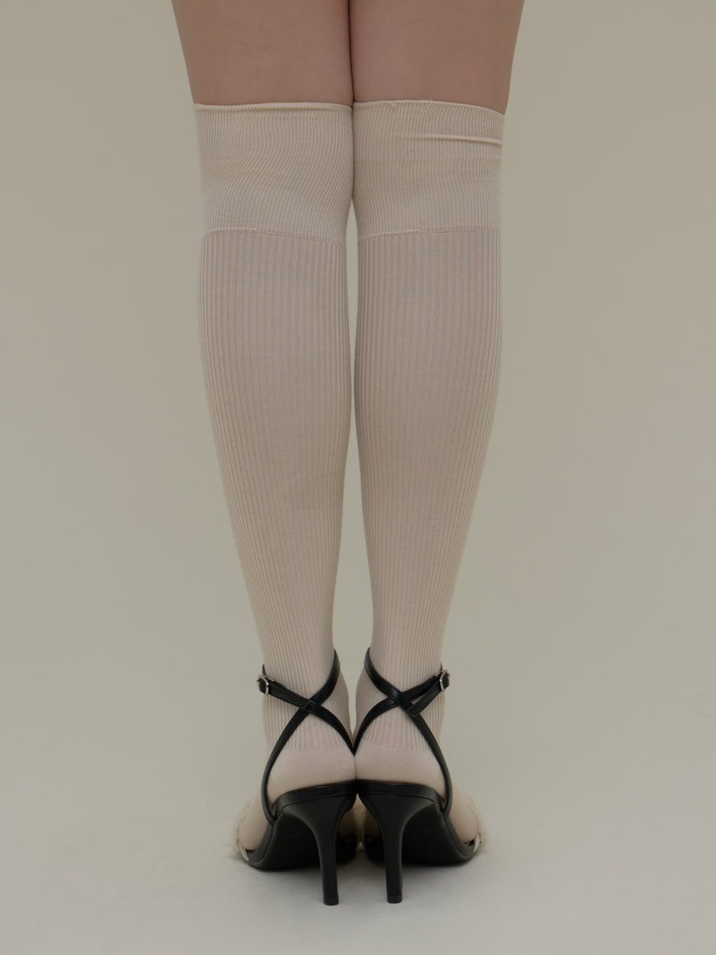 Natalie frill mule high