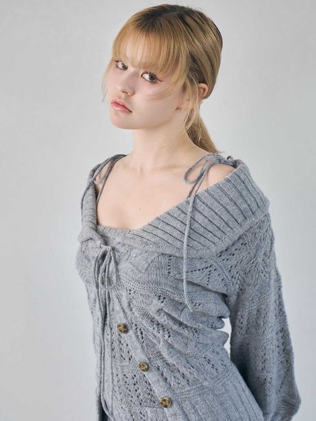 Sandy crochet knit set