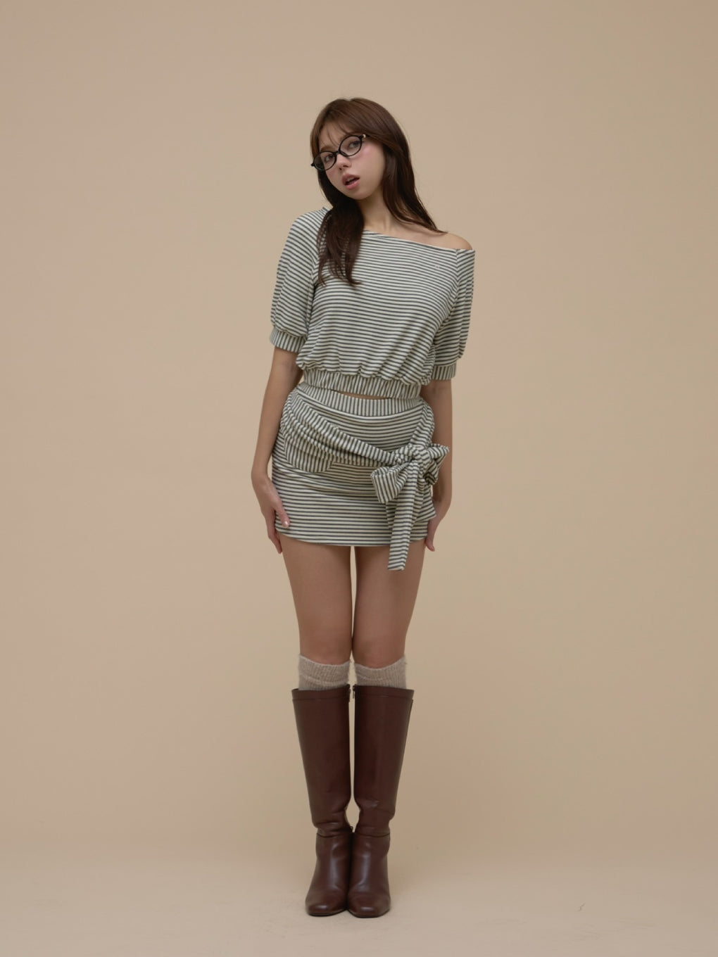 Connie ribbon set up