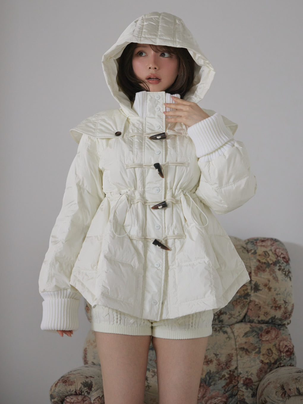 Mary quilting down jacket