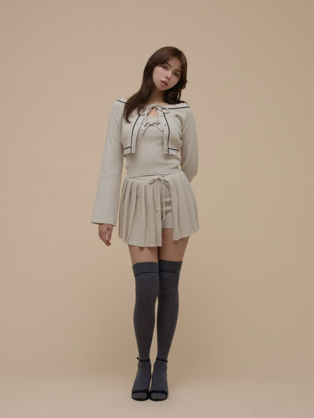 Jennie line knit set up