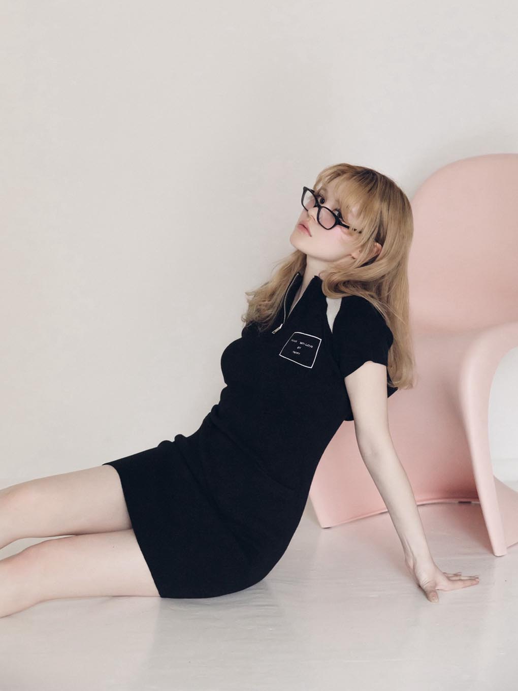 Eve knit mini dress