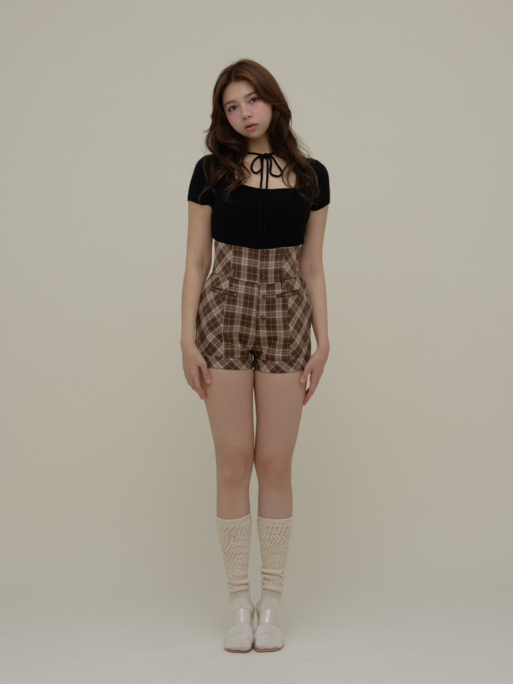 Thalia ribbon knit tops