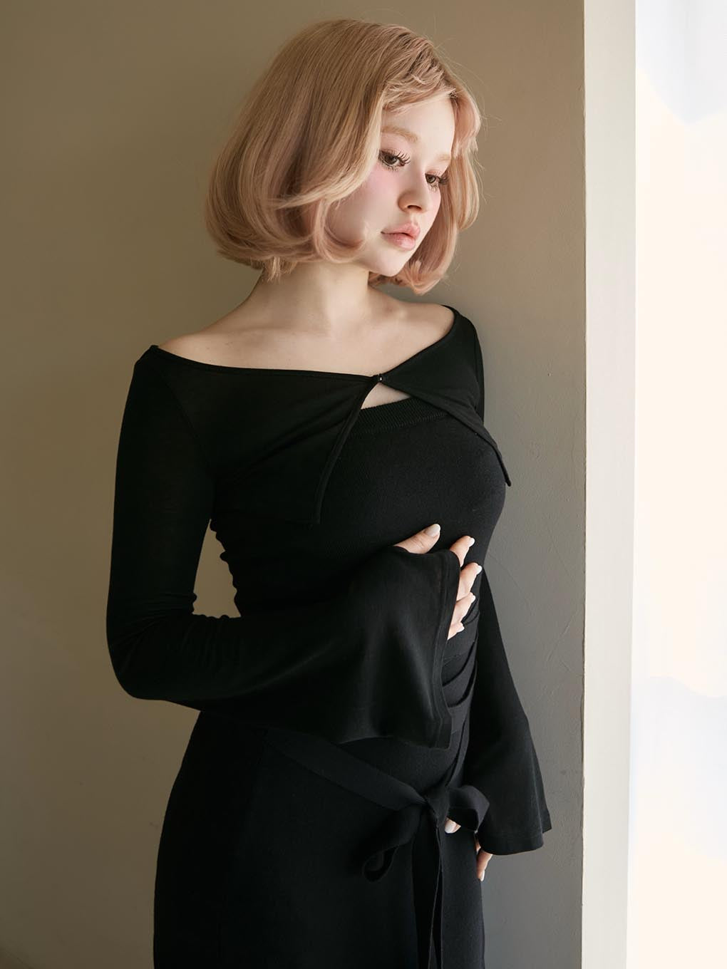 Maya knit set dress