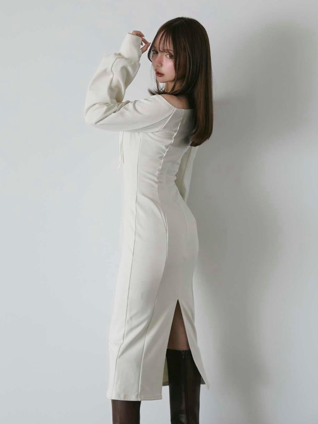 Bebe ribbon dress