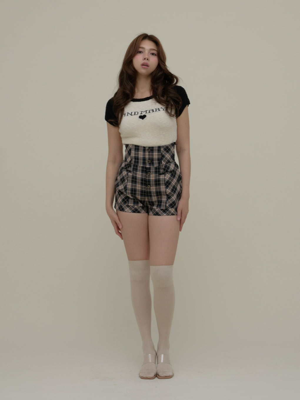Mary logo raglan tops