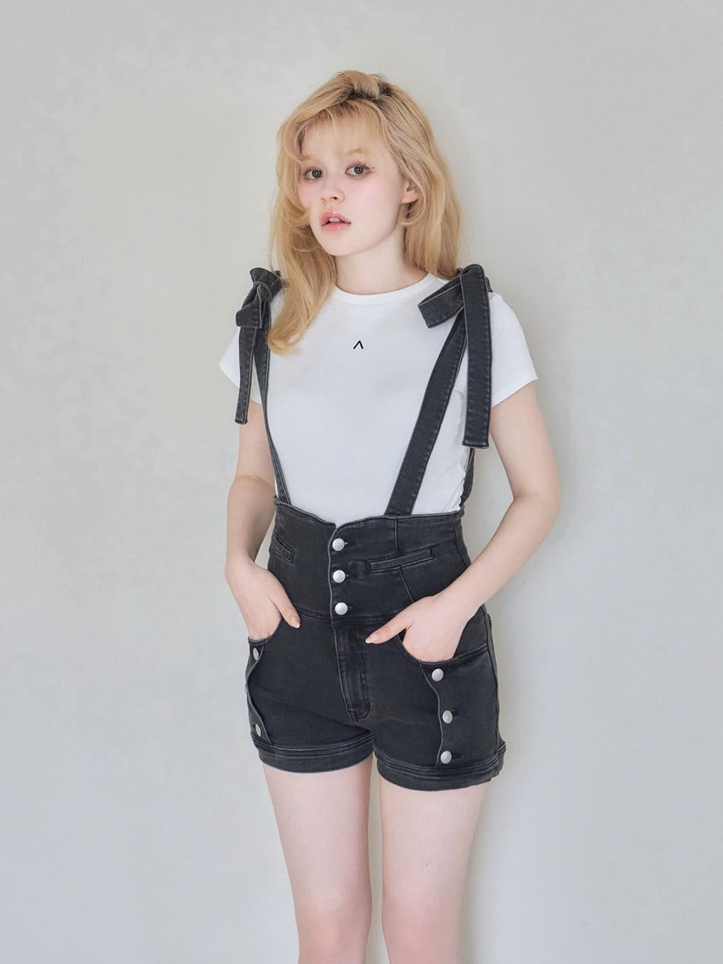 Ribbon denim allinone
