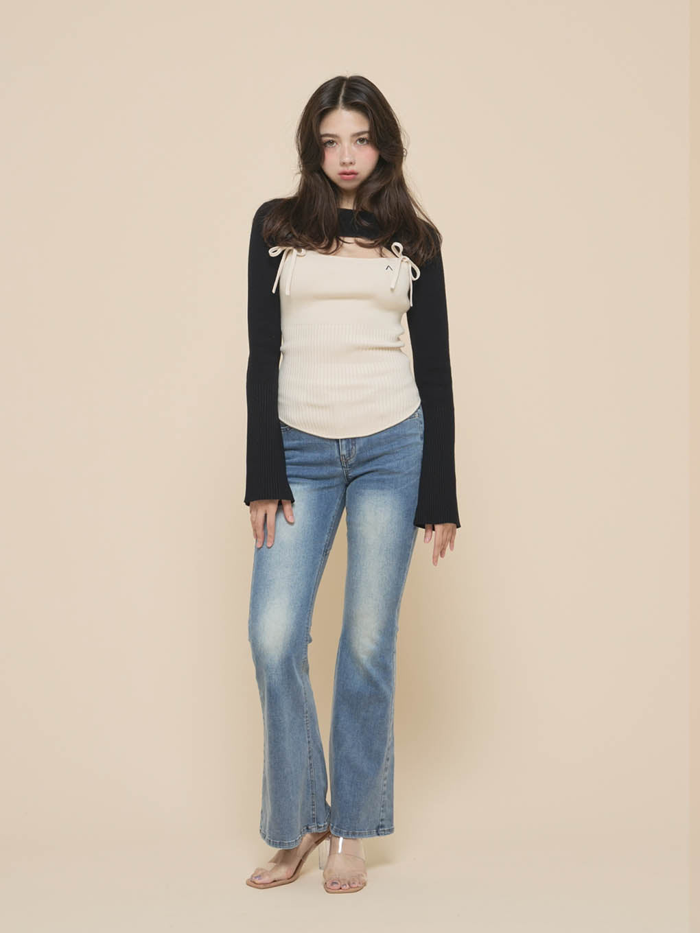 Bebe ribbon set tops