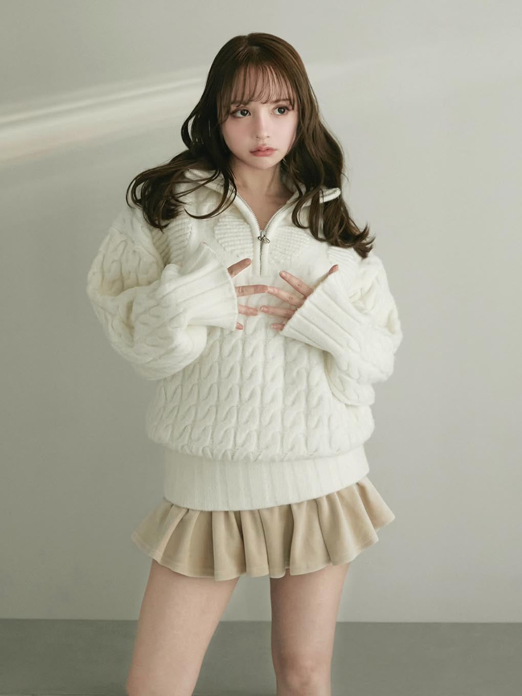 Heart loose knit
