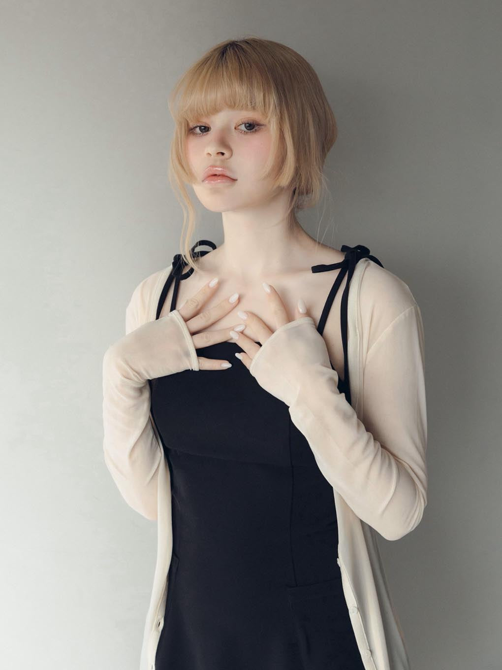 Carina seethrough cardigan