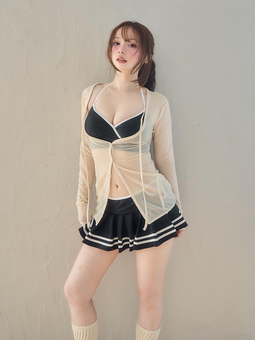 Coco pleats swimwear