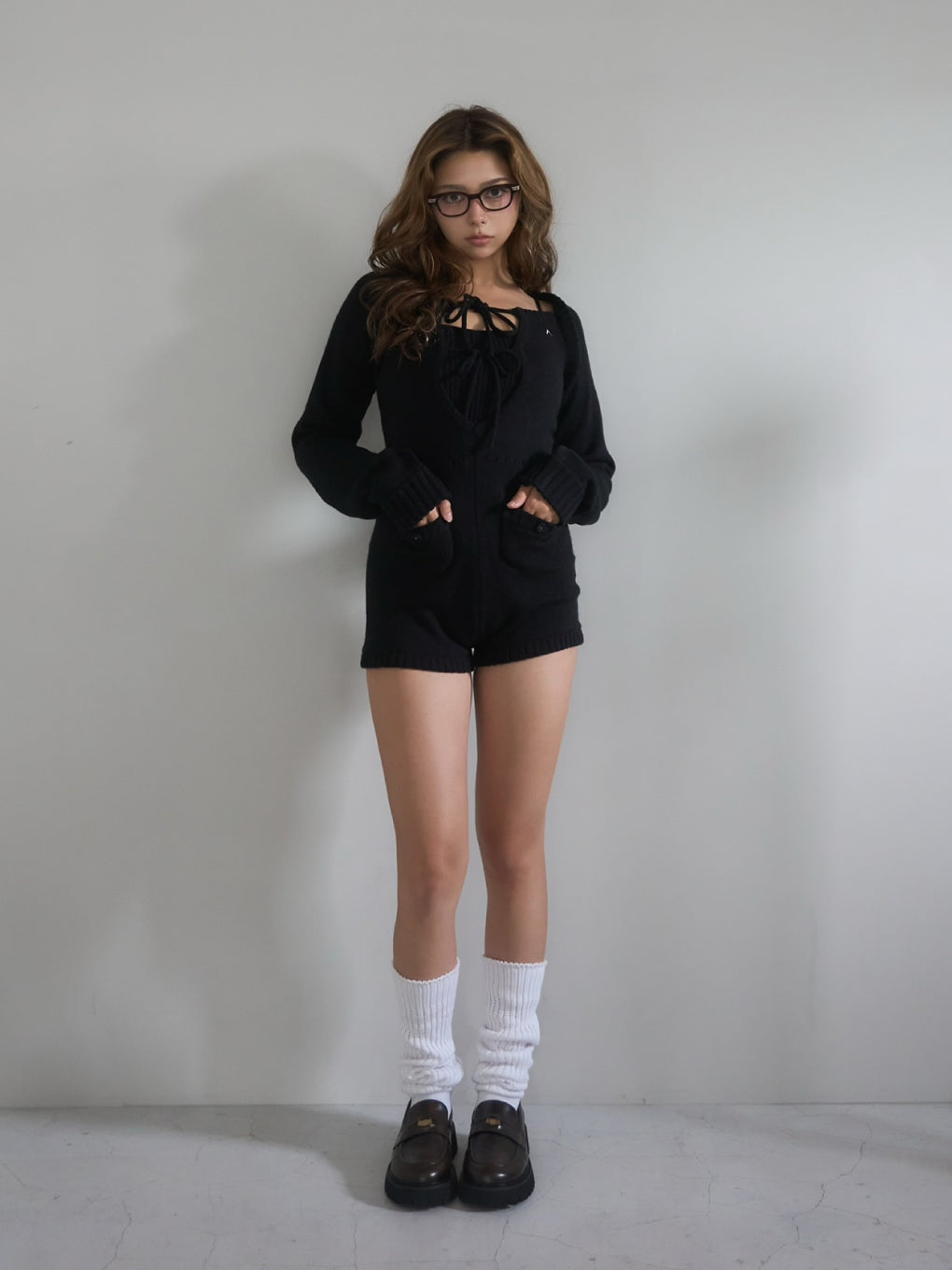 Baby knit rompers