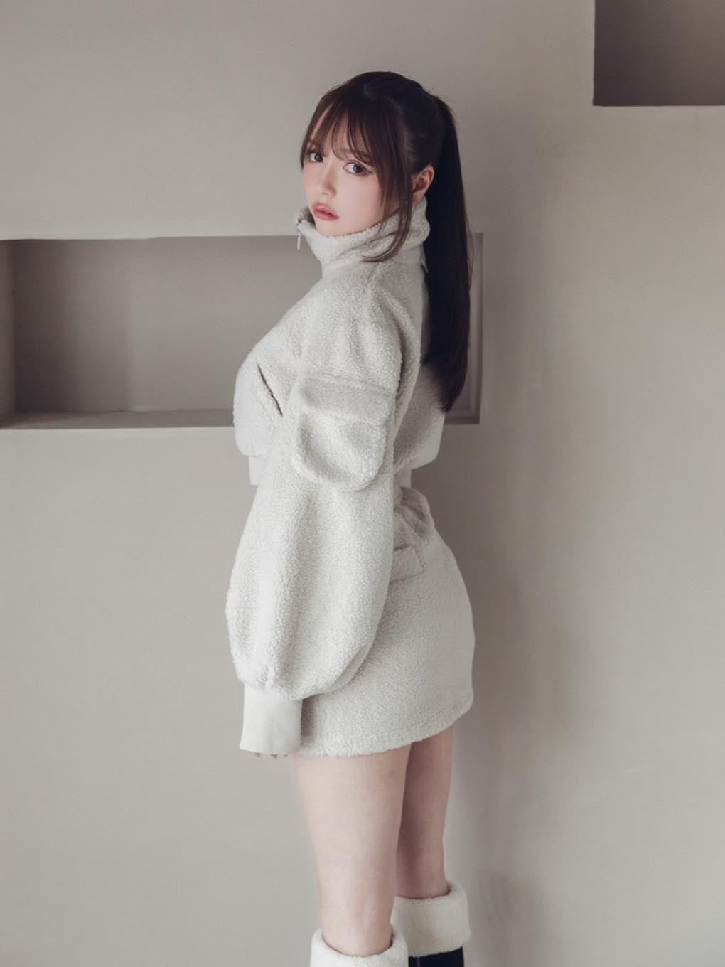 Miffy boa jacket