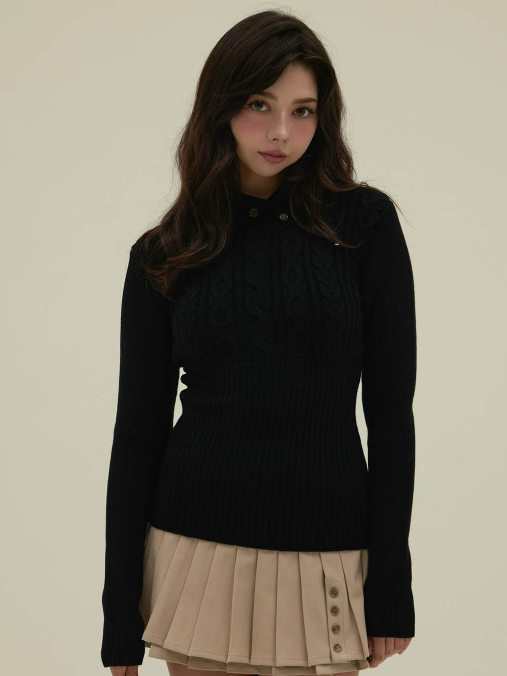 Roxy turtle knit tops