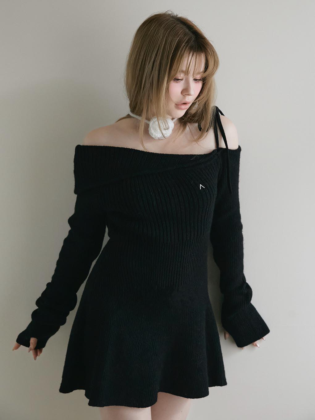 Wendy flare mini dress