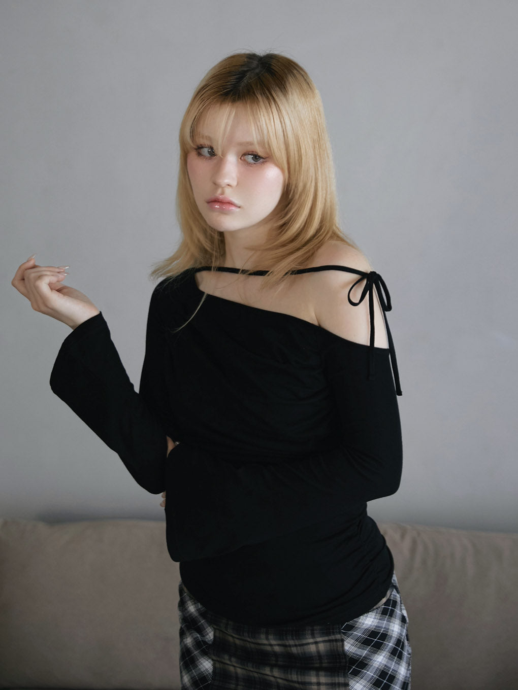 Vanessa ribbon tops