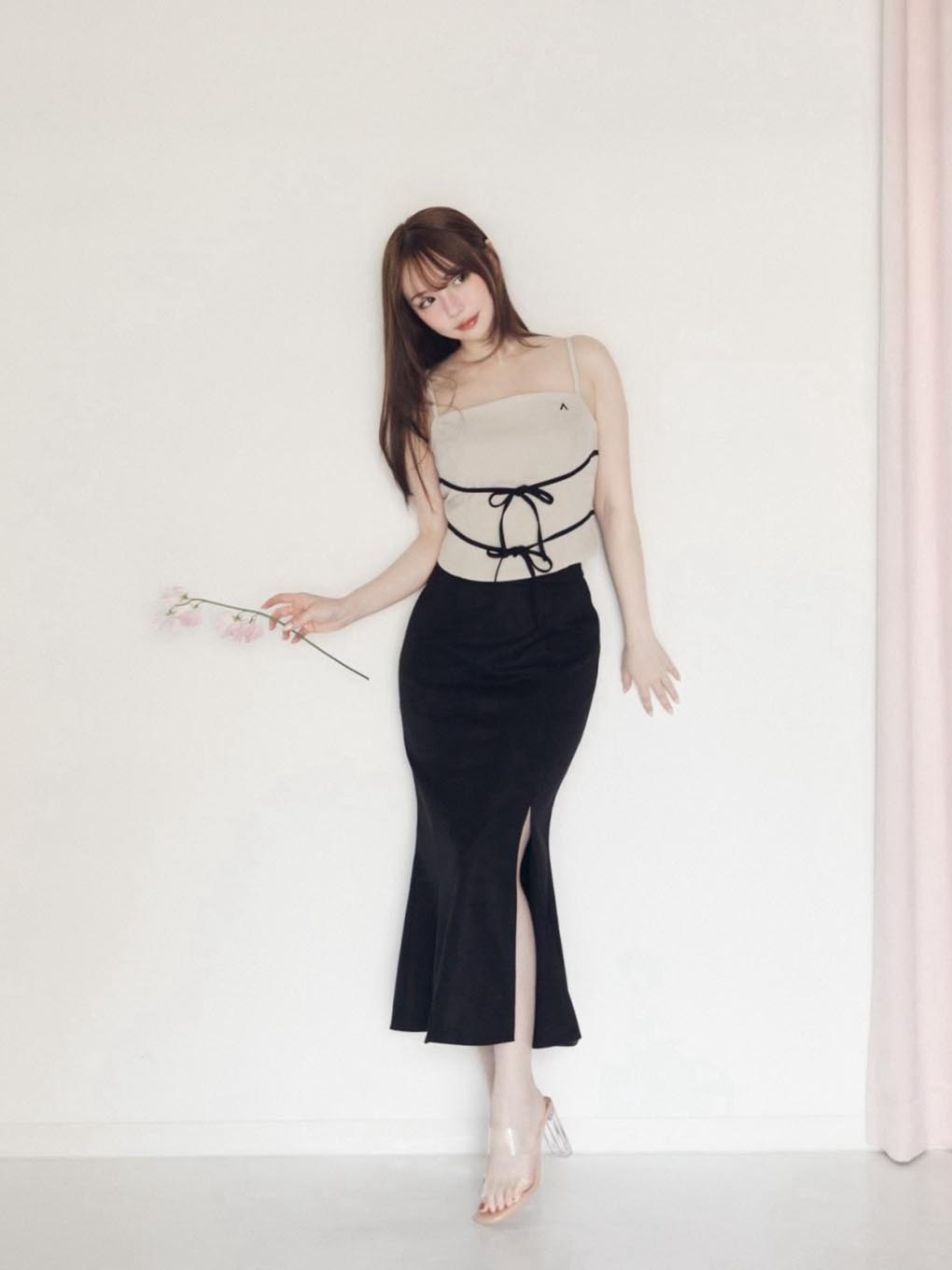 Olivia ribbon set up