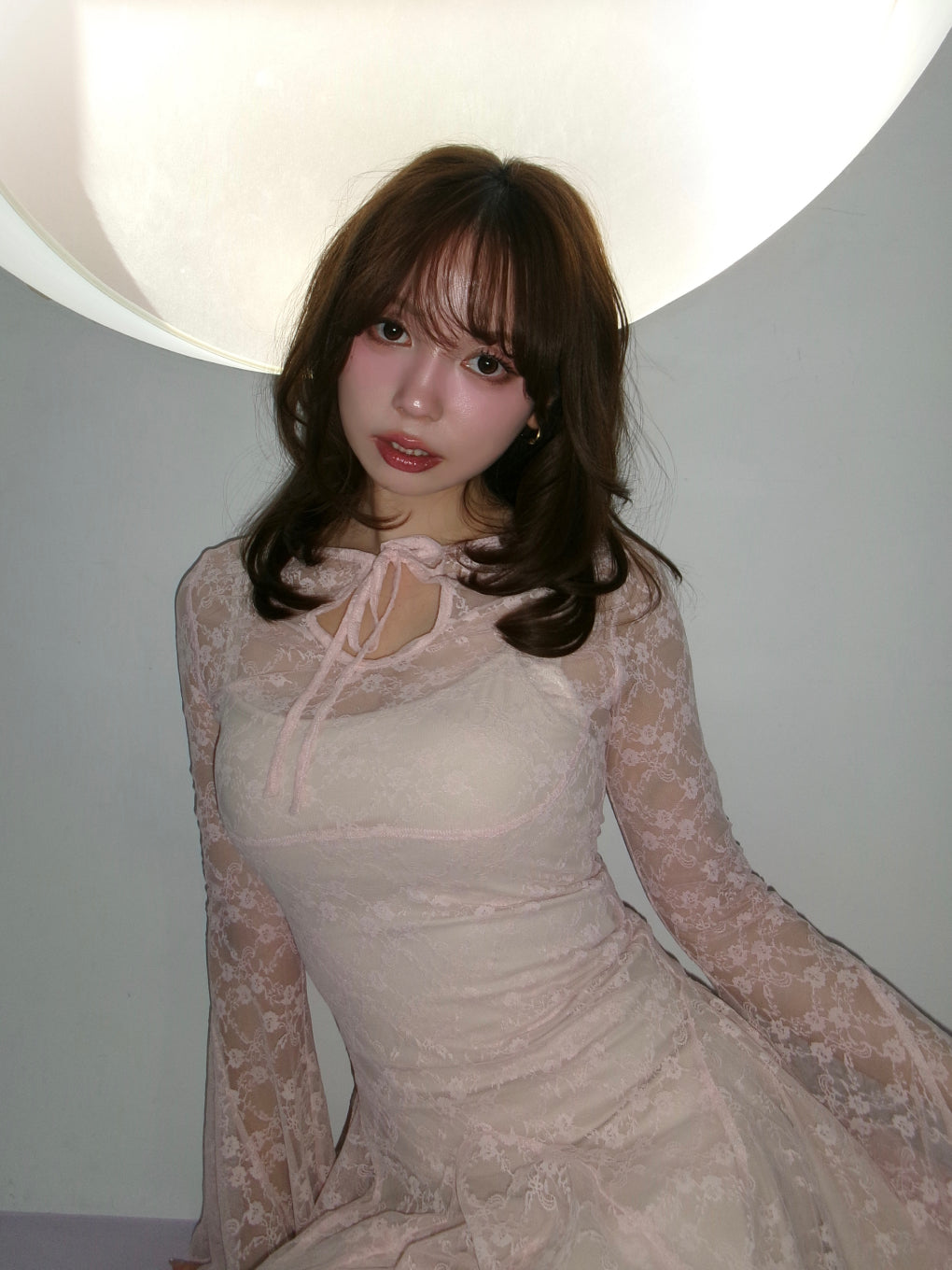 Cereza lace mini dress
