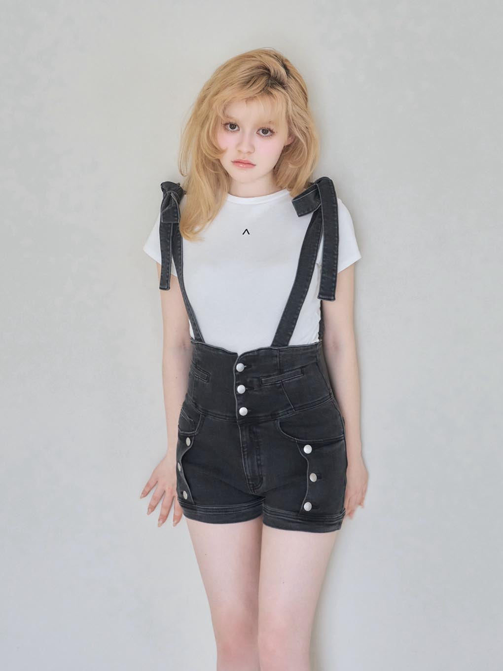 Ribbon denim allinone