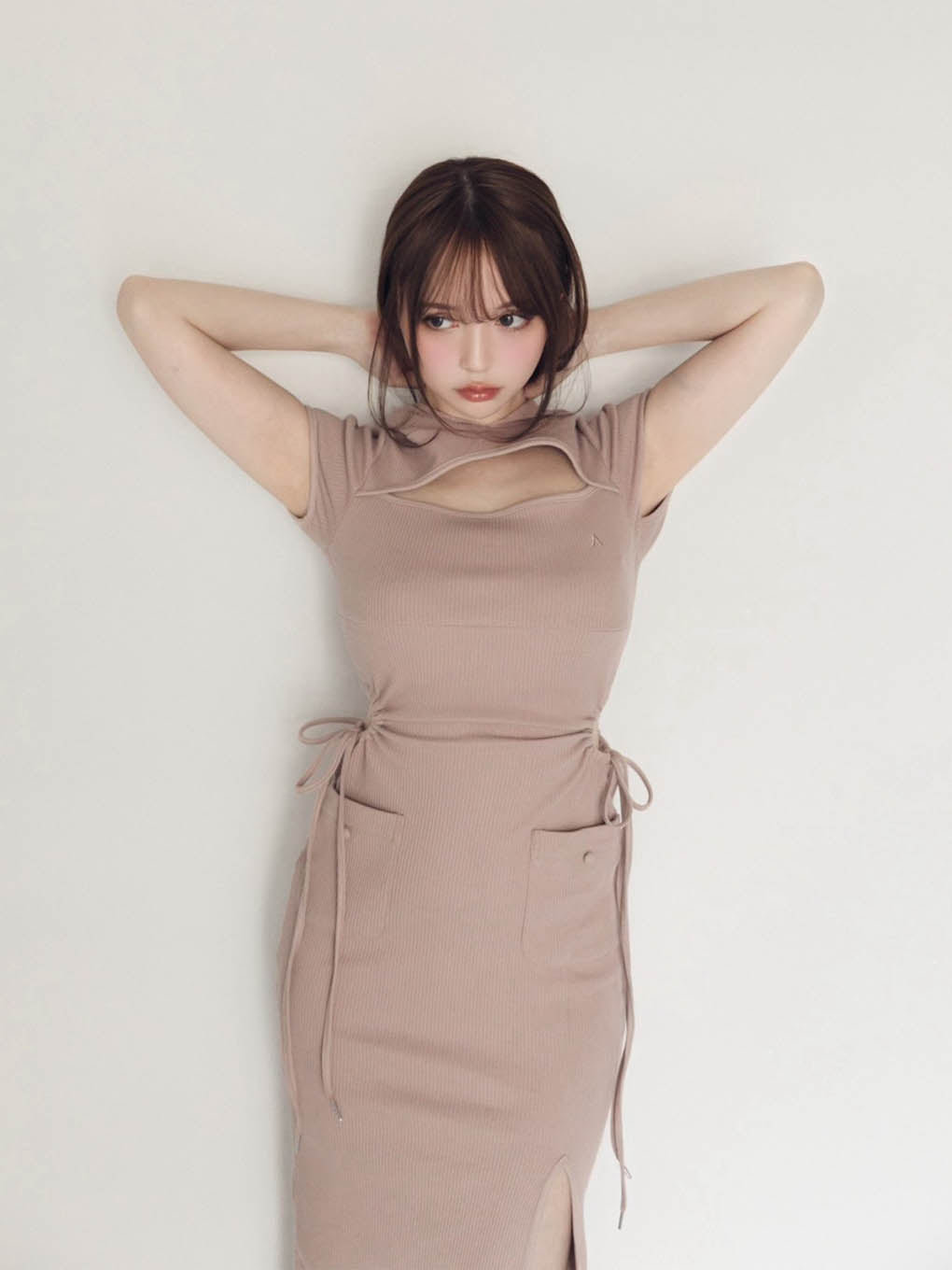 Effie slit dress