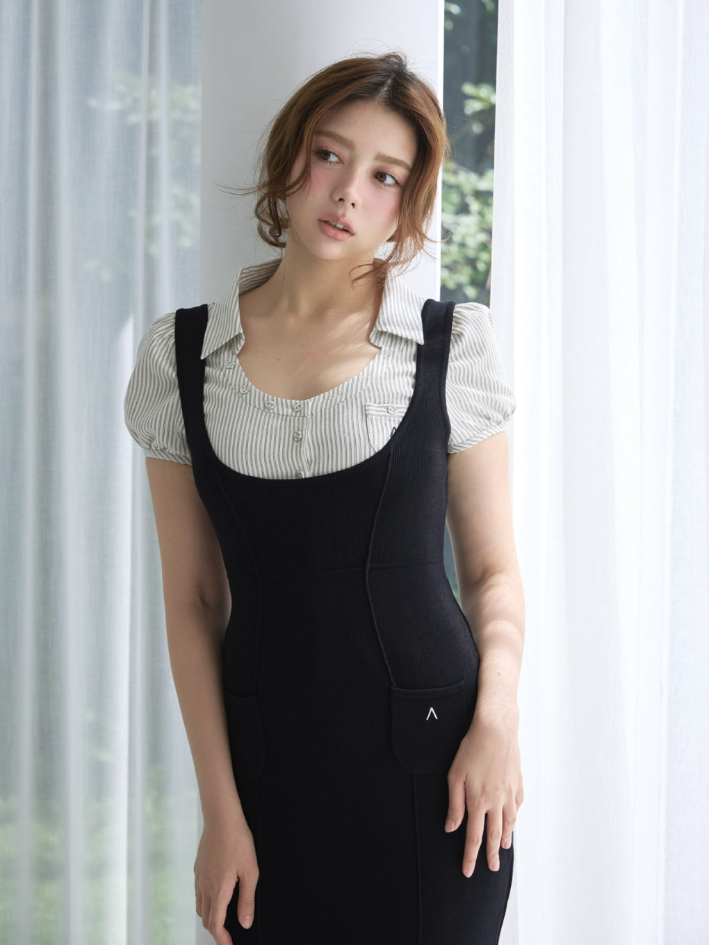 Zoe shirt set long dress