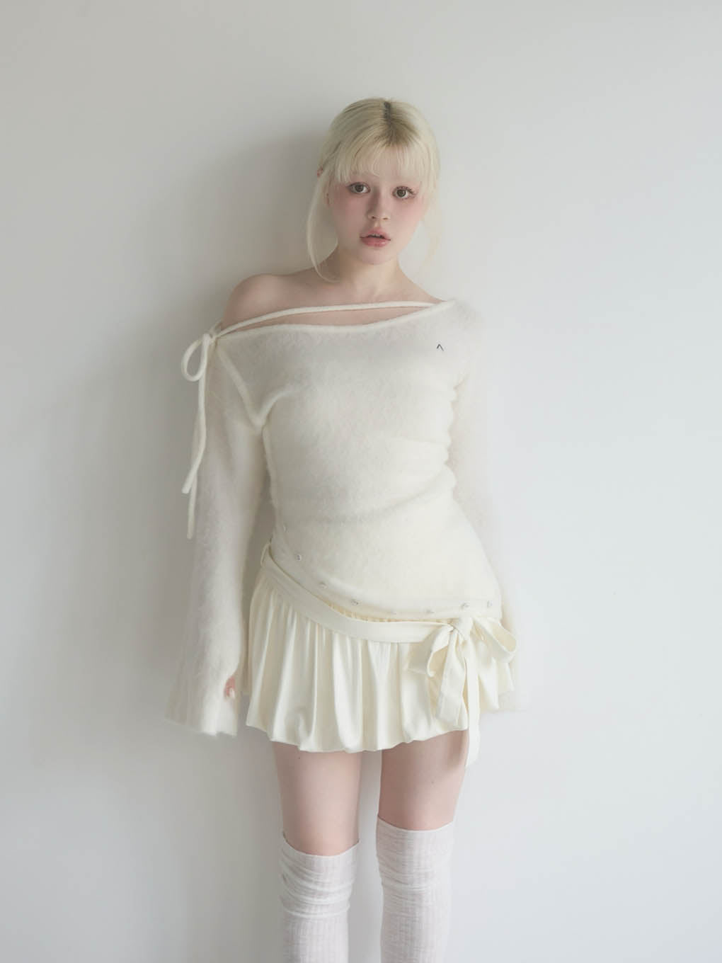Fluffy loose knit