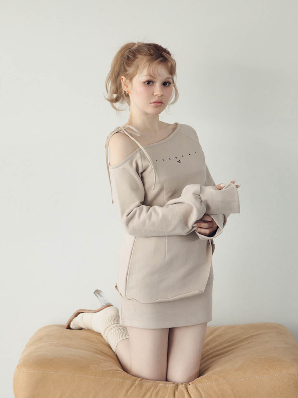 Nicola ribbon set up