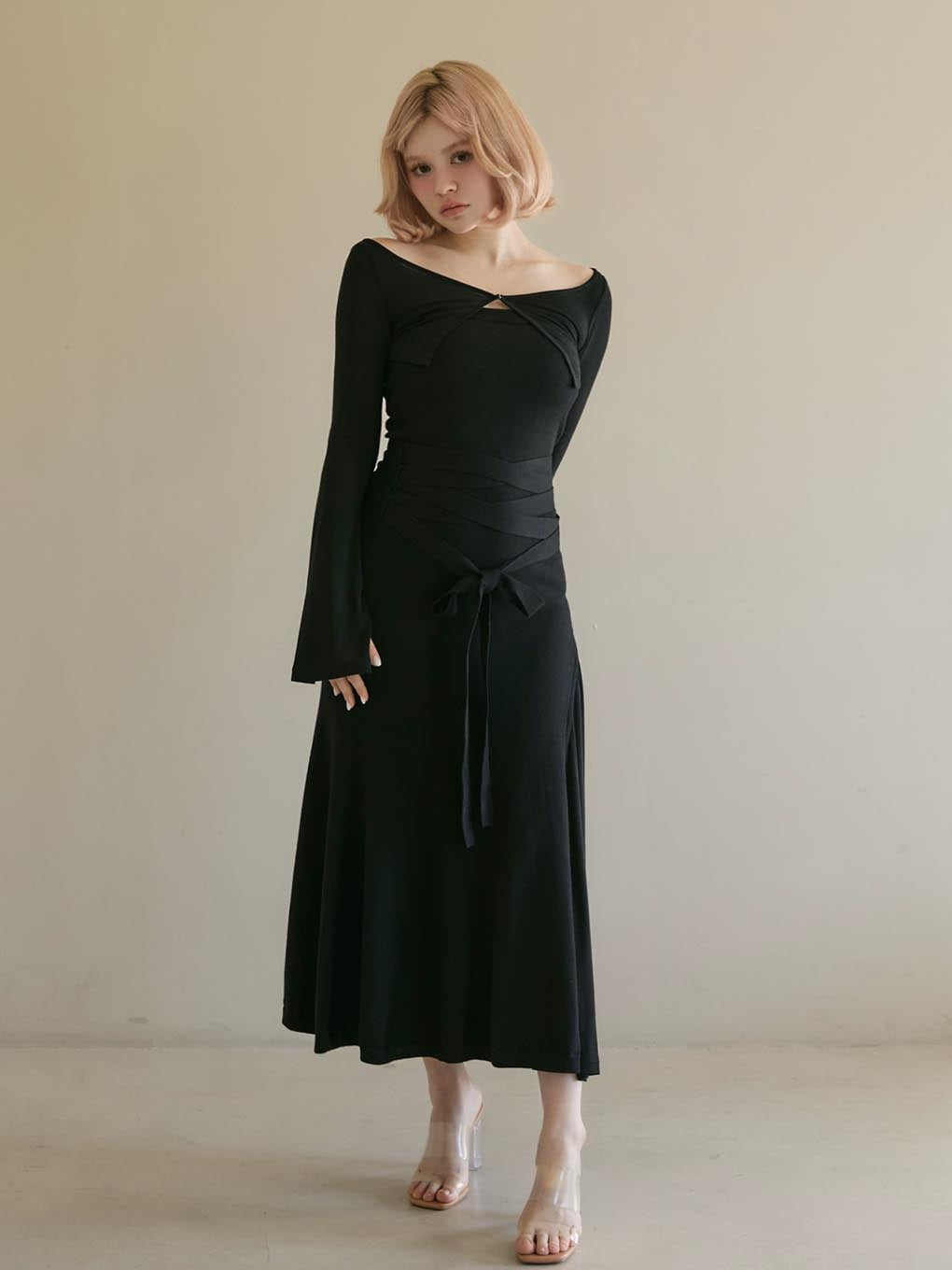 Maya knit set dress