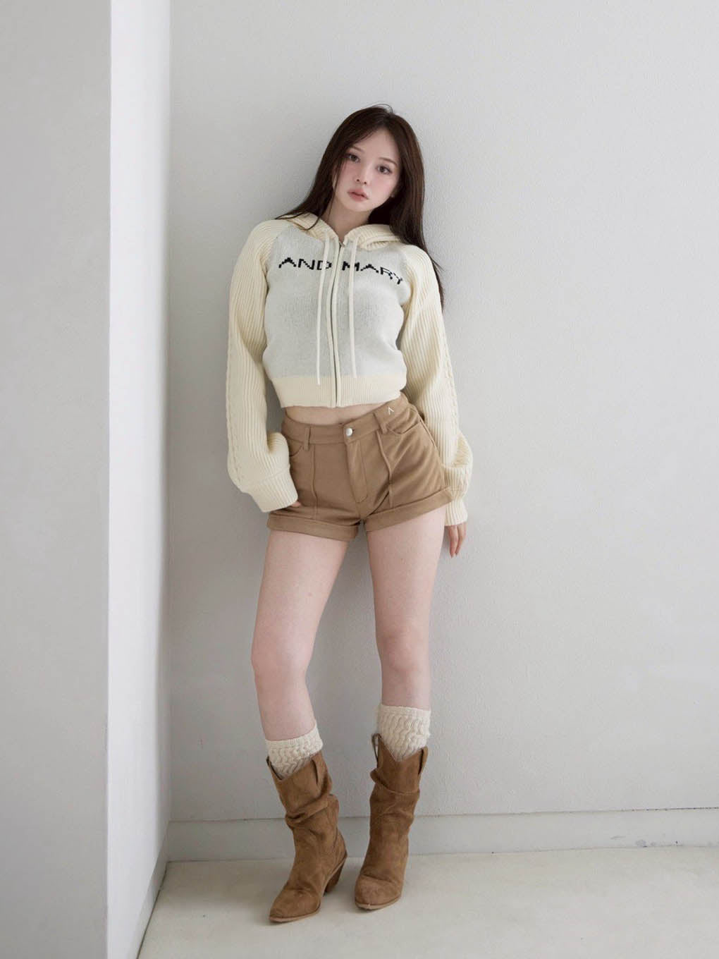 Jeniffer knit hoodie set