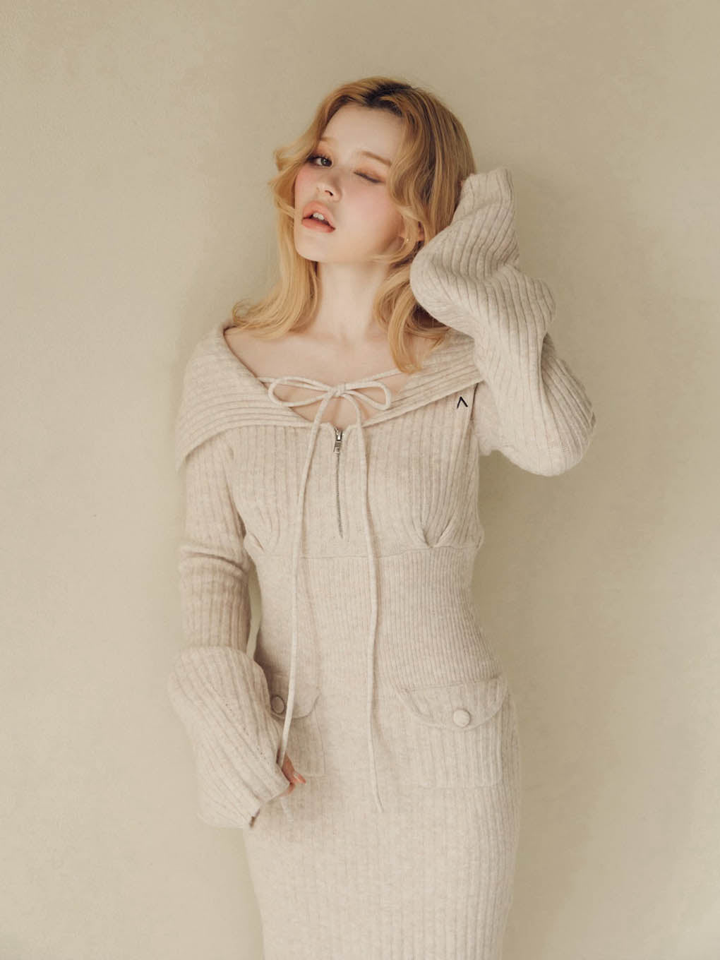 Noah ribbon knit dress