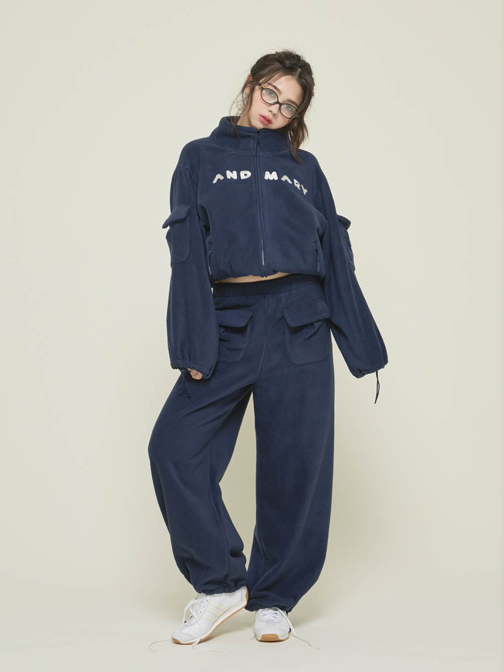 Mary logo fleece pants